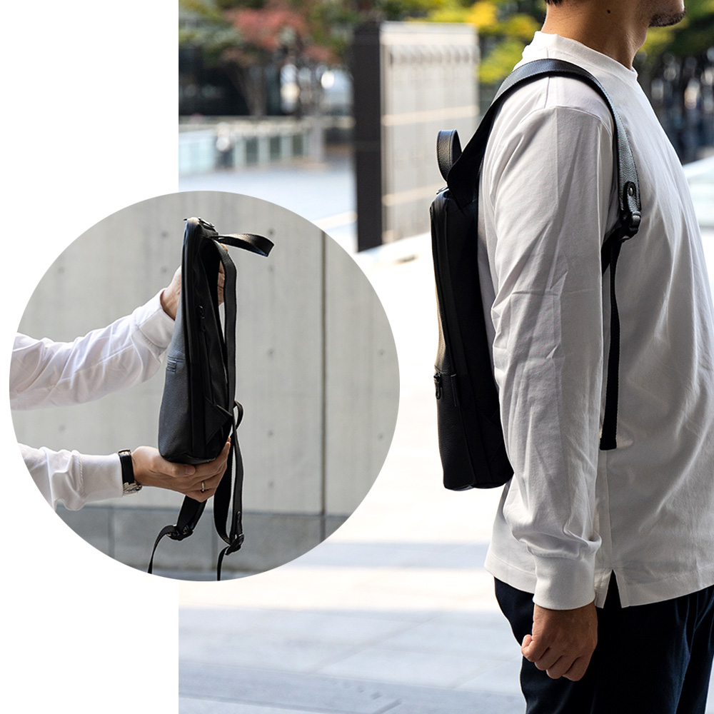 リュック　超薄型バックパック『TIMENOTEN Slim Backpack』